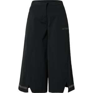 Outdoorové kalhoty 'Campyx 3/4' adidas Terrex šedá / černá
