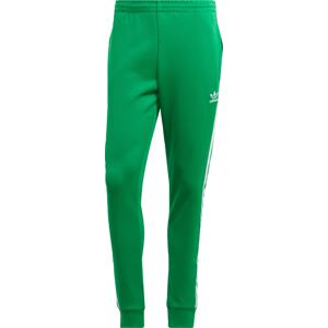 Kalhoty 'Adicolor Classics Sst' adidas Originals trávově zelená / bílá