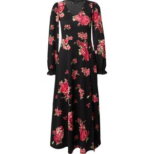 Šaty Dorothy Perkins olivová / pink / růžová / černá