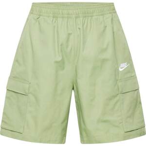 Kapsáče Nike Sportswear světle zelená / bílá