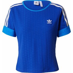 Tričko adidas Originals azurová / královská modrá / bílá