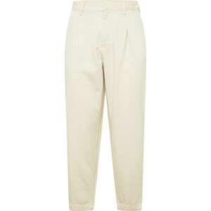 Kalhoty se sklady v pase 'BAX' Tommy Jeans krémová