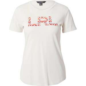 Tričko 'HAILLY' Lauren Ralph Lauren krémová / světlemodrá / oranžová / červená