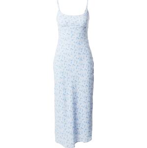 Letní šaty Hollister azurová / světlemodrá