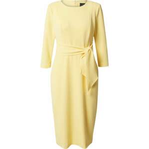 Šaty Adrianna Papell světle žlutá