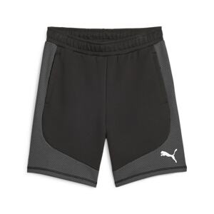 Sportovní kalhoty 'Evostripe' Puma tmavě šedá / černá / bílá