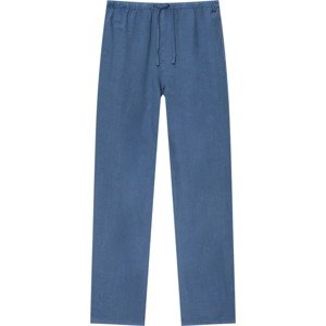 Kalhoty Pull&Bear kouřově modrá