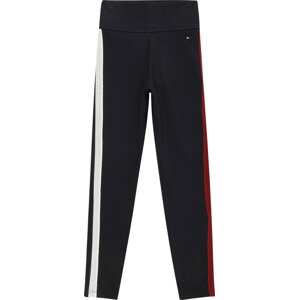 Sportovní kalhoty Tommy Hilfiger noční modrá / červená / bílá