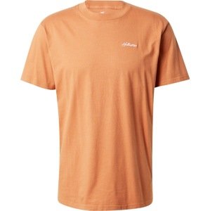 Tričko Hollister oranžová / bílá