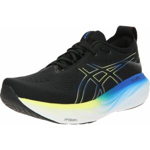 Běžecká obuv 'Nimbus 25' ASICS modrá / žlutá / černá