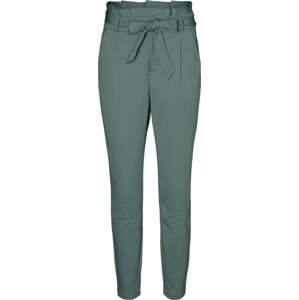 Kalhoty se sklady v pase 'LUCCA' Vero Moda zelená