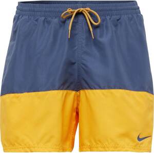Sportovní plavky 'SOLID 5' Nike Swim námořnická modř / zlatě žlutá