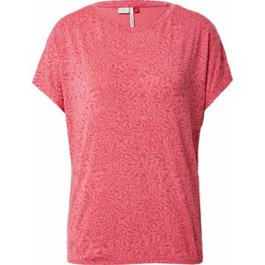 Tričko 'PECORI' Ragwear pink / růže