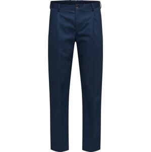 Kalhoty s puky Selected Homme námořnická modř