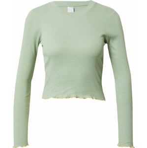 Tričko 'Konti' Iriedaily pastelově zelená