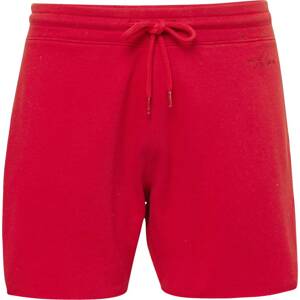 Kalhoty Hollister červená