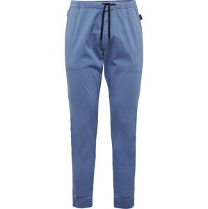 Kalhoty Hollister kouřově modrá