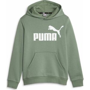 Mikina Puma zelená / bílá