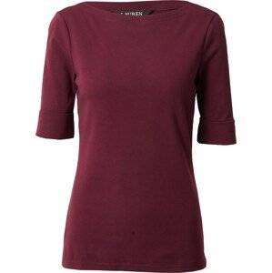 Tričko 'JUDY' Lauren Ralph Lauren rubínově červená