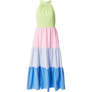 Letní šaty 'REEVA' Olivia Rubin modrá / světlemodrá / světle zelená / růžová