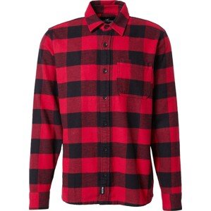 Košile 'LIABILITY' Hollister červená / černá