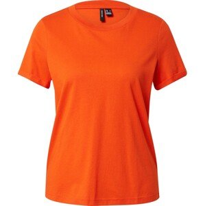 Tričko 'PAULA' Vero Moda oranžově červená