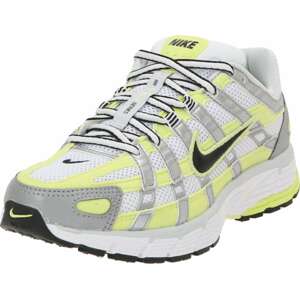 Tenisky 'P-6000' Nike Sportswear citronová / šedá / černá / bílá