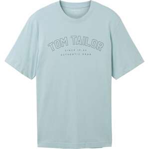 Tričko Tom Tailor nebeská modř / petrolejová
