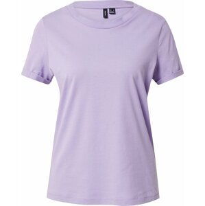 Tričko 'PAULA' Vero Moda pastelová fialová