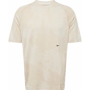 Funkční tričko 'ADV' Nike béžová / písková / černá