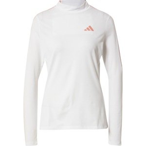 Funkční tričko adidas Golf krémová / broskvová / bílá
