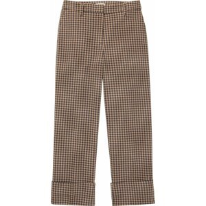 Chino kalhoty 'Lea' Tom Tailor hnědá / černá