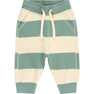 Kalhoty STACCATO béžová / zelená