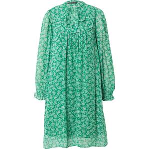 Šaty Marks & Spencer zelená / bílá