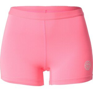 Sportovní kalhoty BIDI BADU světle růžová / stříbrná