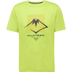 Funkční tričko 'FUJITRAIL' ASICS svítivě zelená / oranžová / černá