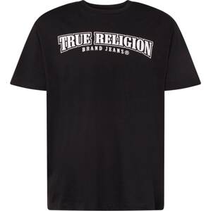 Tričko True Religion černá / bílá