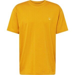 Tričko 'Chase' Carhartt WIP šafrán / světle žlutá