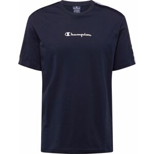 Tričko 'Legacy' Champion Authentic Athletic Apparel námořnická modř / bílá