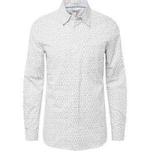 Košile BURTON MENSWEAR LONDON šedá / antracitová / bílá