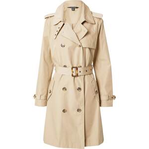Přechodný kabát Lauren Ralph Lauren světle béžová