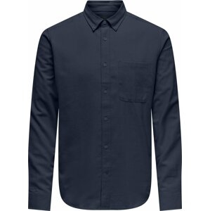 Košile 'GUDMUND' Only & Sons námořnická modř