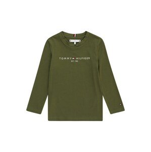 Tričko Tommy Hilfiger námořnická modř / tmavě zelená / červená / bílá