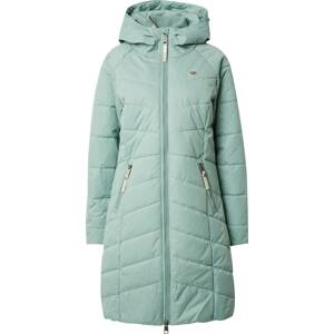 Zimní kabát 'DIZZIE' Ragwear pastelově zelená