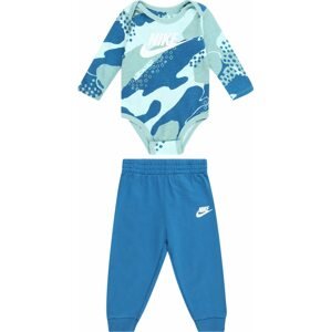 Sada 'CLUB CAMO' Nike Sportswear modrá / světlemodrá / pastelově zelená / bílá