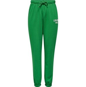 Kalhoty 'TODDY' Only zelená / bílá