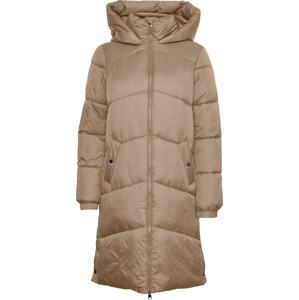 Zimní kabát 'Uppsala' Vero Moda světle hnědá