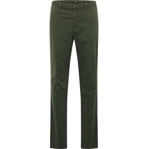 Chino kalhoty 'Kaito 1' BOSS Black tmavě zelená