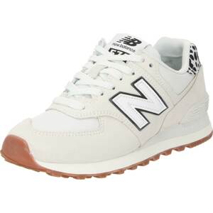 Sportovní boty '574' New Balance černá / bílá