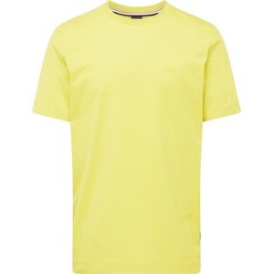 Tričko 'Thompson 01' BOSS Black světle žlutá